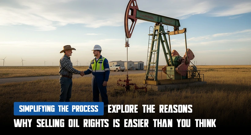 Selling oil rights